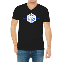 Chainlink Crypto Link Cryptocurrency Connecting The World T Shirt V-neck Tee | Artistshot