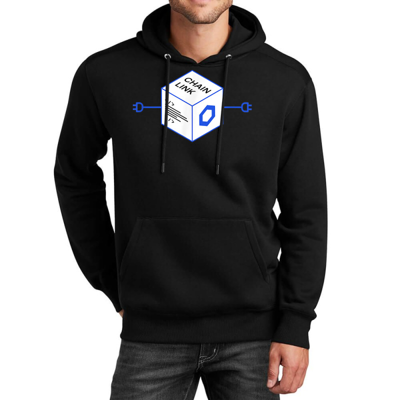 Chainlink Crypto Link Cryptocurrency Connecting The World T Shirt Unisex Hoodie by rainandehay | Artistshot