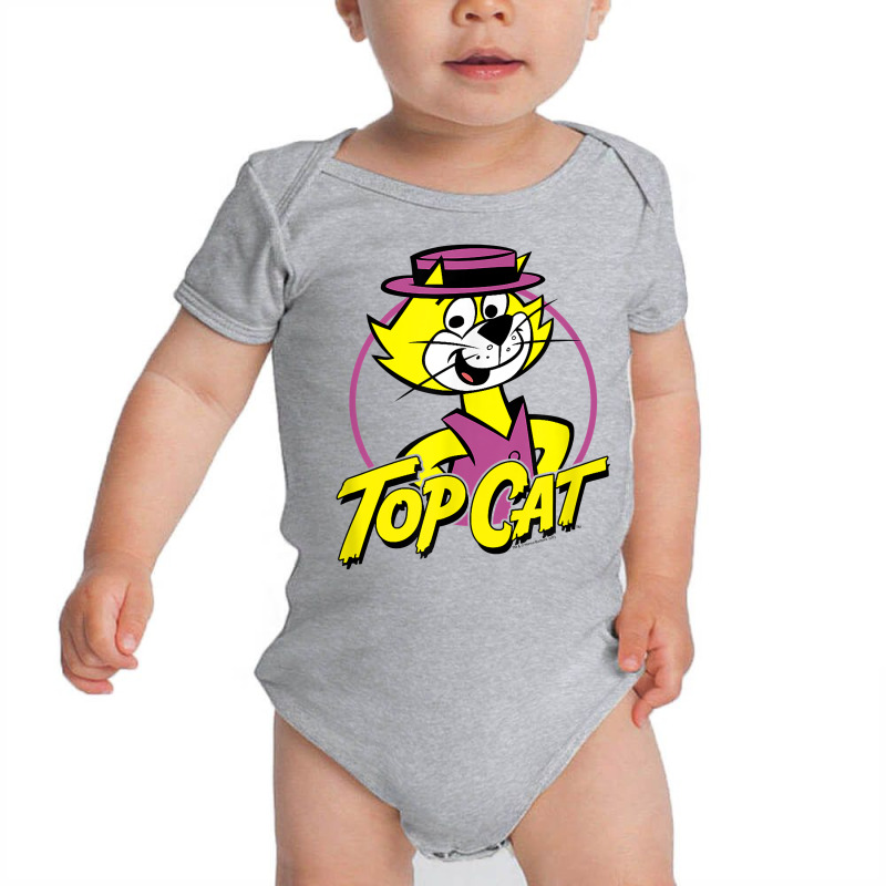 Top Cat Top Circle T Shirt Baby Bodysuit | Artistshot