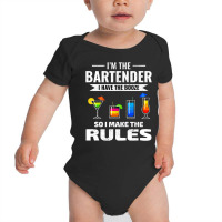 Bartender Barkeep Barman Barmaid Mixologist Funny Baby Bodysuit | Artistshot