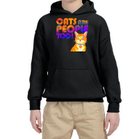 Aspca Cats Are People Too Light T Shirt Youth Hoodie | Artistshot