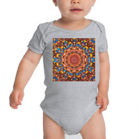 Damien Hirst   Cathedral Print, Santiago De Compostela Baby Bodysuit | Artistshot