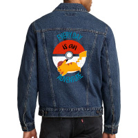 Every Day Is An Adventure Men Denim Jacket | Artistshot