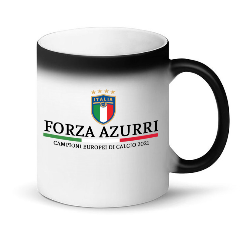 European Champions 2021 Italia Flag Forza Azzurri Magic Mug | Artistshot