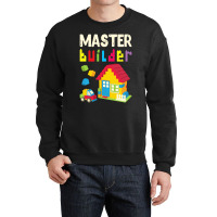 Cool Master Builder Funny Building Blocks Gift Men Women Crewneck Sweatshirt | Artistshot