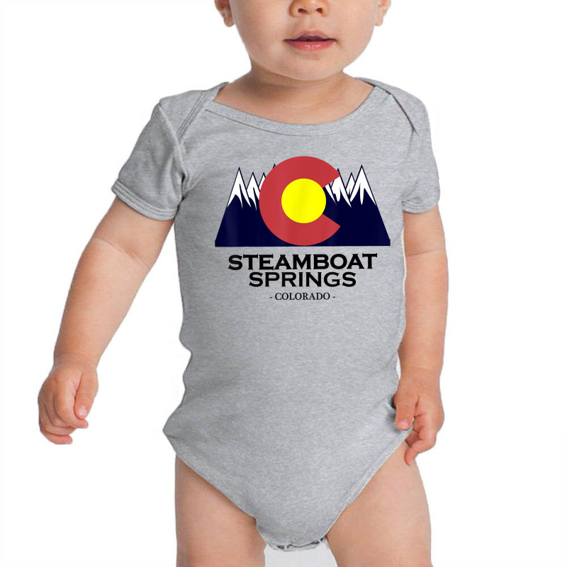 Steamboat Springs Colorado   T Shirt  Mountain Tee  Gift Baby Bodysuit | Artistshot