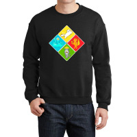 The Four Elements Of The Cat Crewneck Sweatshirt | Artistshot