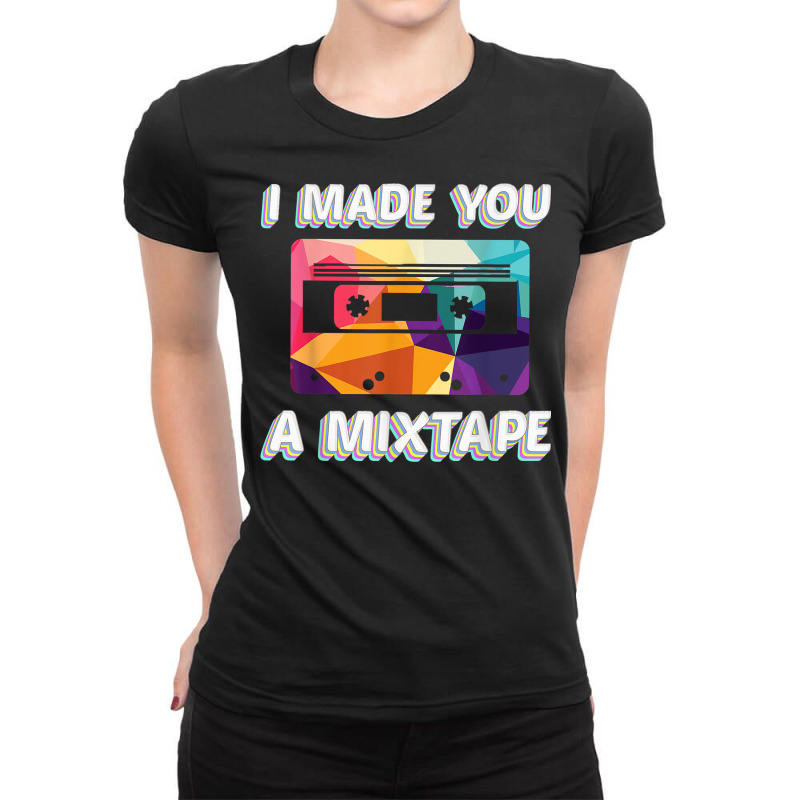 Cassette Tape Costume 80s 90s Vintage Retro For Men Women T Shirt Ladies Fitted T-Shirt by farronpoppo | Artistshot