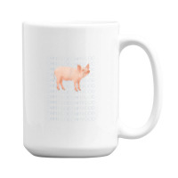 Oh My God Pig 15 Oz Coffee Mug | Artistshot