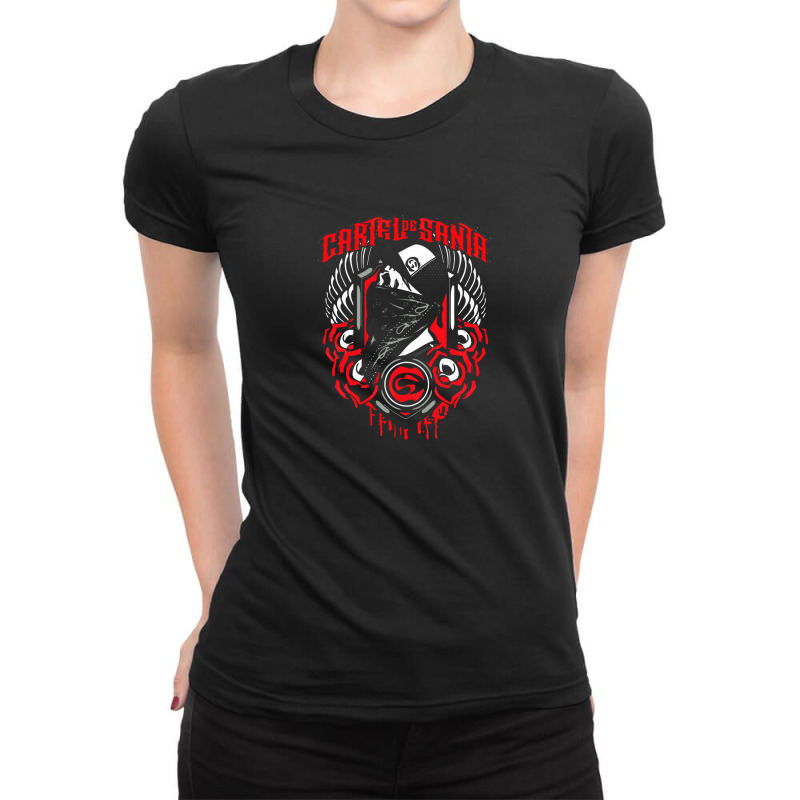 Cartel De Santa Ladies Fitted T-Shirt by tullalmadha | Artistshot