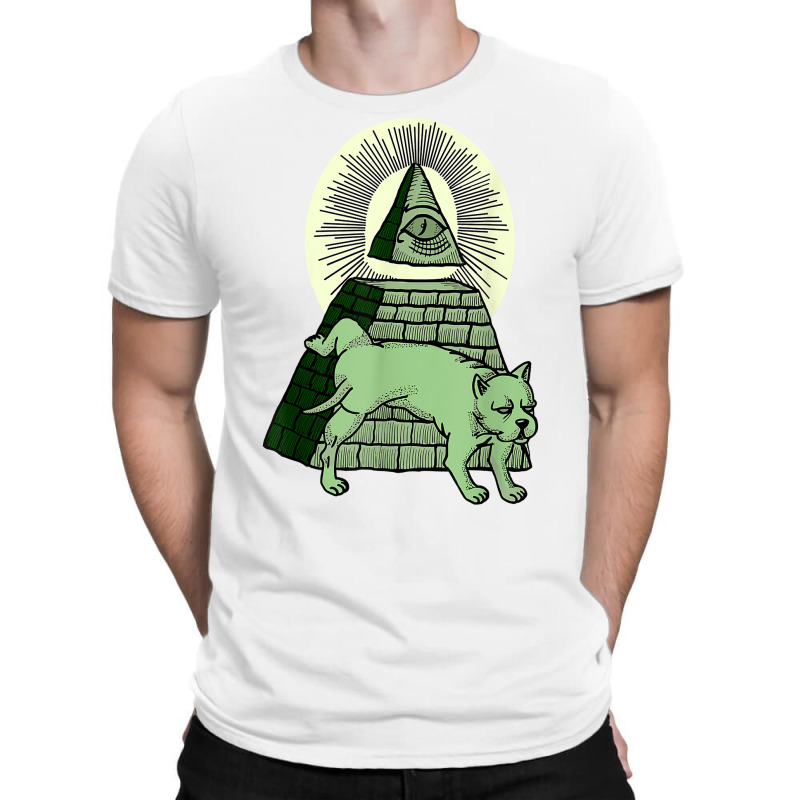 Fck Nwo Anti Illuminati All Seeing Eye Pyramide Mason T Shirt T-shirt | Artistshot