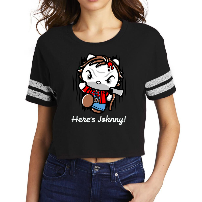 Hello Johnny Scorecard Crop Tee by chrisnom | Artistshot