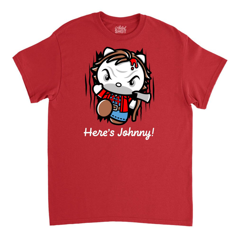 Hello Johnny Classic T-shirt by chrisnom | Artistshot