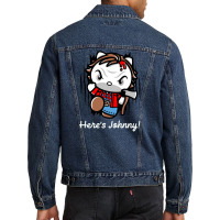 Hello Johnny Men Denim Jacket | Artistshot