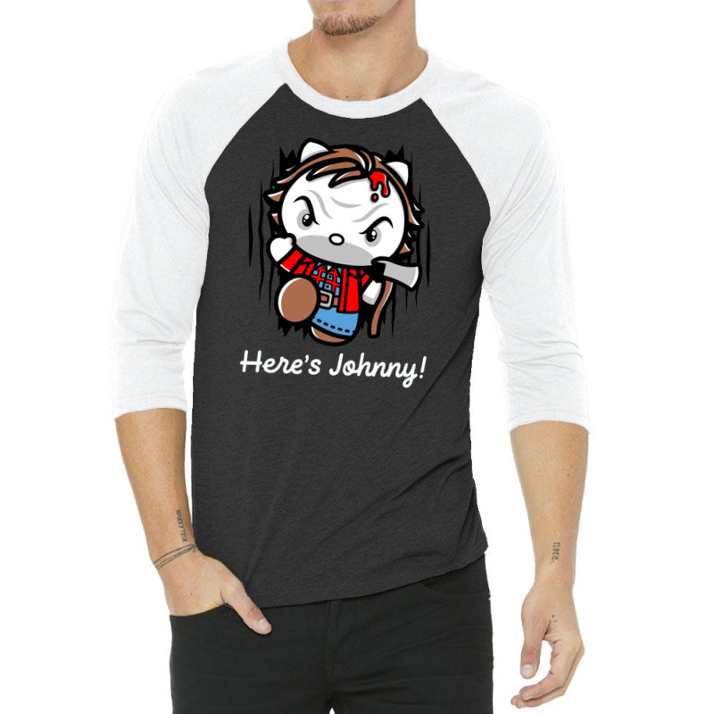 Hello Johnny 3/4 Sleeve Shirt by chrisnom | Artistshot