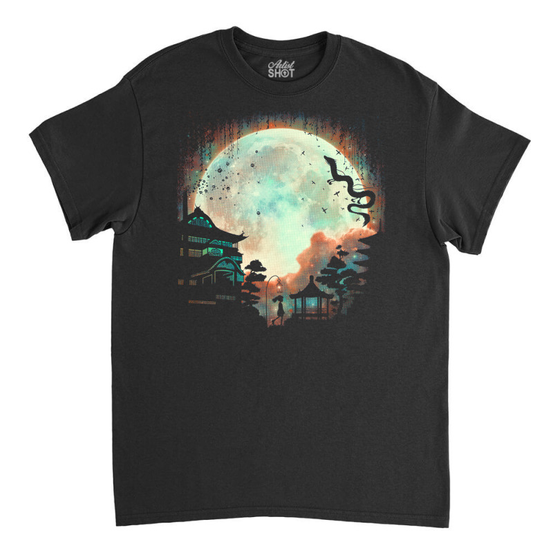 Thermal Moon Glow Classic T-shirt by chrisnom | Artistshot