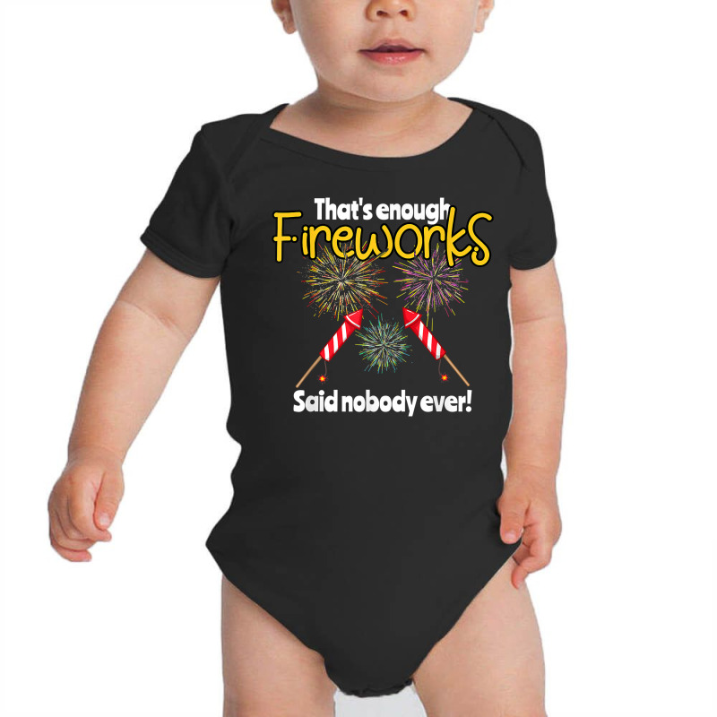 Firework Pyrotechnic Gift Pyrotechnician Pyro T Shirt Baby Bodysuit by johnjosephmenk | Artistshot