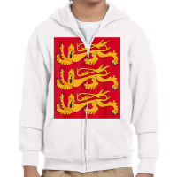 House Of Plantagenet T Shirt Angevin Empire Lancaster York Youth Zipper Hoodie | Artistshot