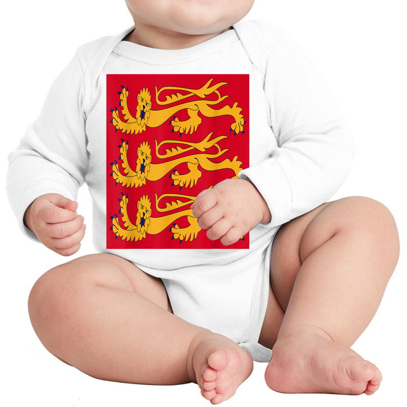 House Of Plantagenet T Shirt Angevin Empire Lancaster York Long Sleeve Baby Bodysuit | Artistshot