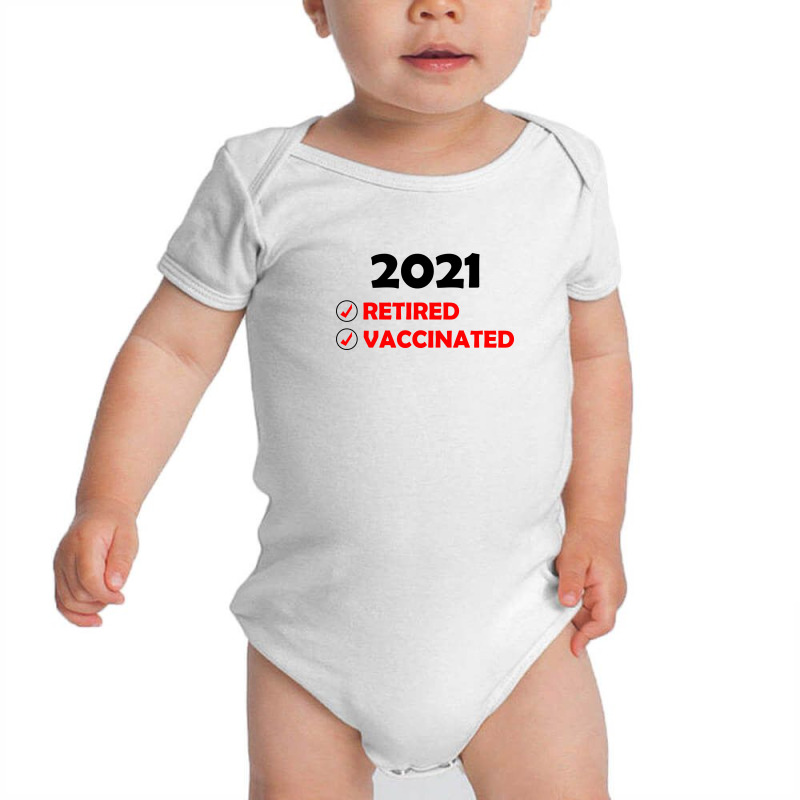 2021 Vaccinated (1) Baby Bodysuit by banjarstore | Artistshot