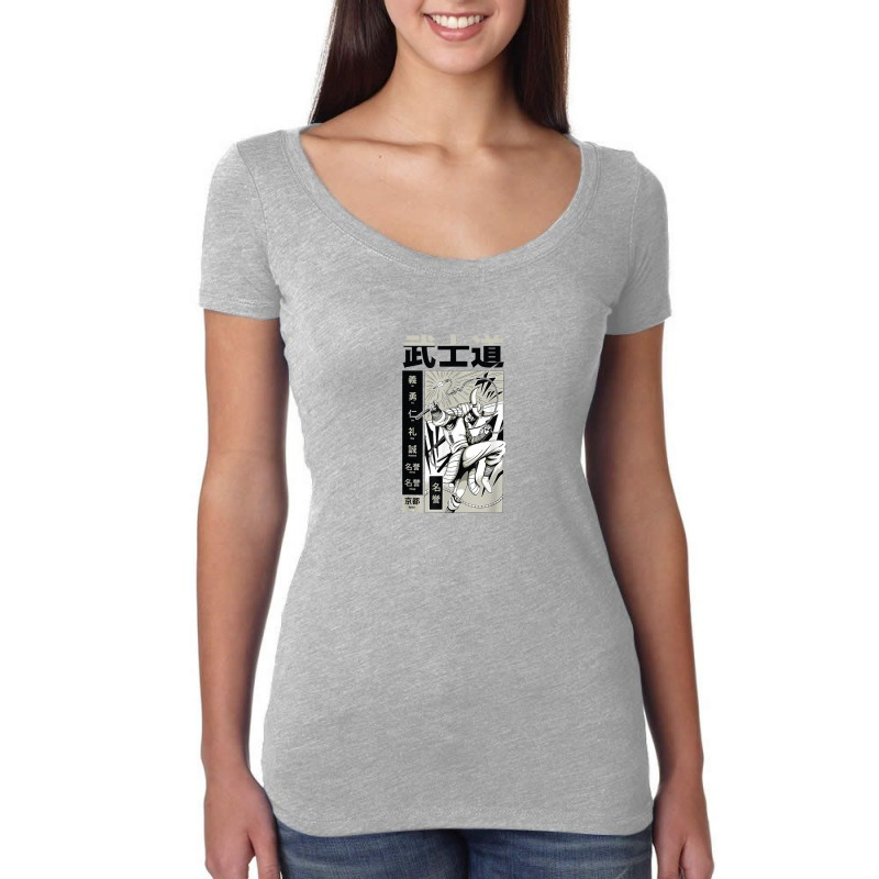 Japanese Samurai Warrior With Katana Sword Manga Samurai Women's Triblend Scoop T-shirt by jaminanbpkb | Artistshot