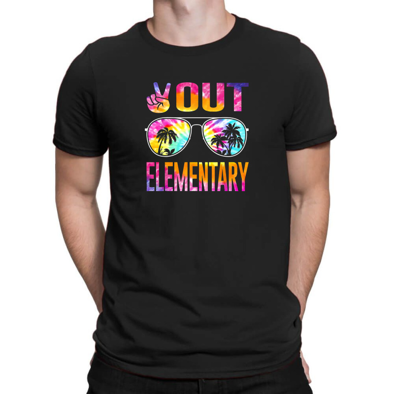 Last Day Of School Peace Out Elementary Teacher Kids Women T-shirt | Artistshot