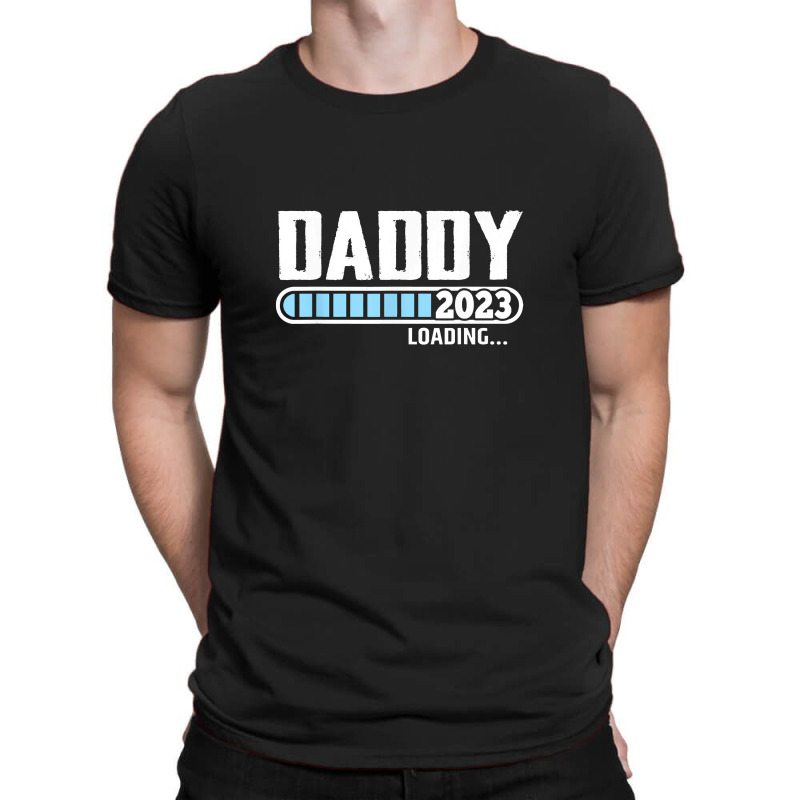 Mens New Dad 1st Time Dad Est 2023 Promoted To Daddy 2023 Father T-shirt | Artistshot