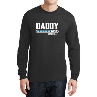 Mens New Dad 1st Time Dad Est 2023 Promoted To Daddy 2023 Father Long Sleeve Shirts | Artistshot