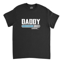 Mens New Dad 1st Time Dad Est 2023 Promoted To Daddy 2023 Father Classic T-shirt | Artistshot