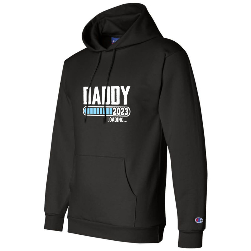 Mens New Dad 1st Time Dad Est 2023 Promoted To Daddy 2023 Father Champion Hoodie | Artistshot