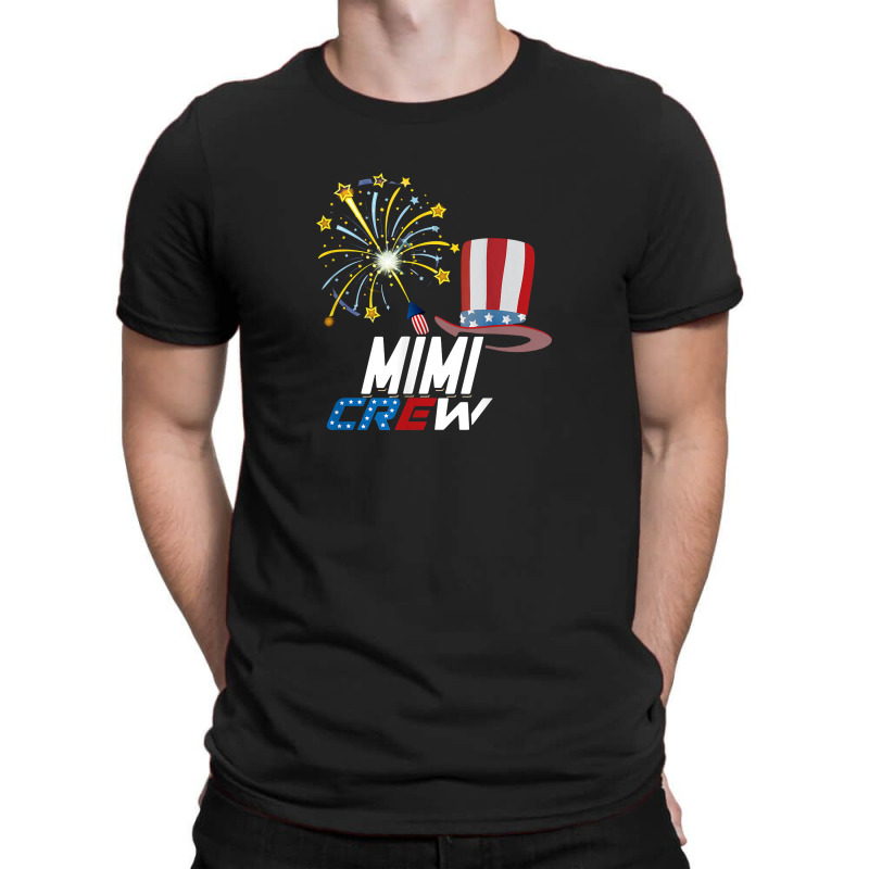 Mimi Crew 4th Of July Patriotic American Family Matching T-shirt | Artistshot