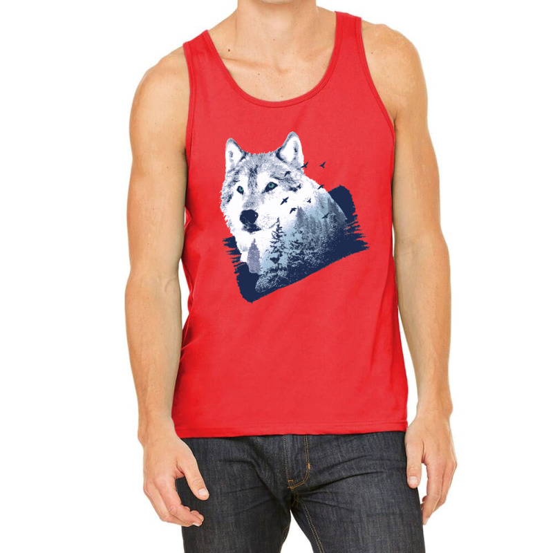 Wolf Forest Tank Top by wulanguritnoo | Artistshot