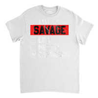 Level Of Savage Capricorn Horoscope Birthday Gift T Shirt Classic T-shirt | Artistshot