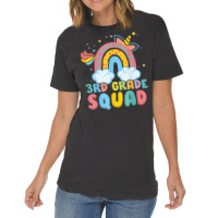 Rainbow Unicorn 3rd Grade Squad Vintage T-shirt | Artistshot