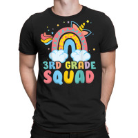 Rainbow Unicorn 3rd Grade Squad T-shirt | Artistshot