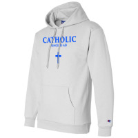 Catholic Since 33 Ad Champion Hoodie | Artistshot