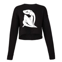 Woman Being Artistic Cropped Sweater | Artistshot