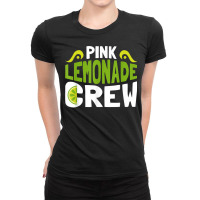 Pink Lemonade Stand Boss   Lemon Juice Lemonade Crew T Shirt Ladies Fitted T-shirt | Artistshot