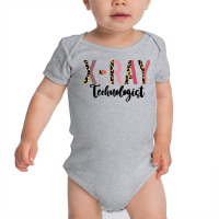 6wwy Funny Leopard Radiology Radiologist, X Ray Technologist Sweatshir Baby Bodysuit | Artistshot