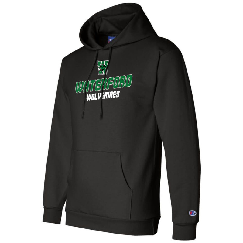 Waterford Union High School Wolverines T Shirt Champion Hoodie | Artistshot