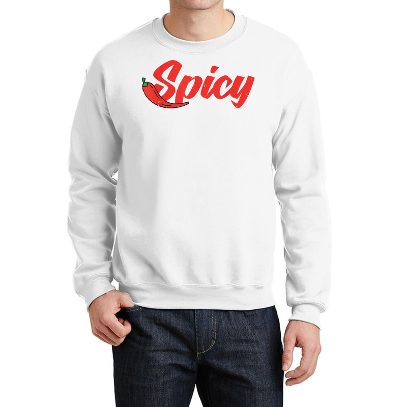 Spicyrack Spicy Noodles Spicy Pickles Spicy Ramen Spicy T Shirt Crewneck Sweatshirt by damarcusswabb | Artistshot