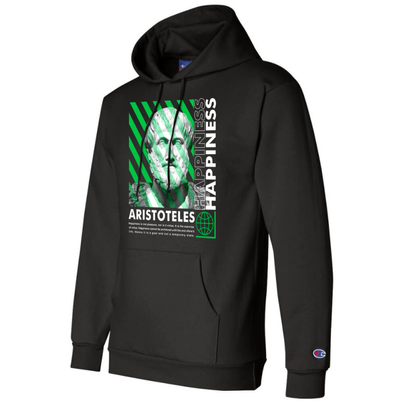 Aristoteles Happiness Champion Hoodie | Artistshot