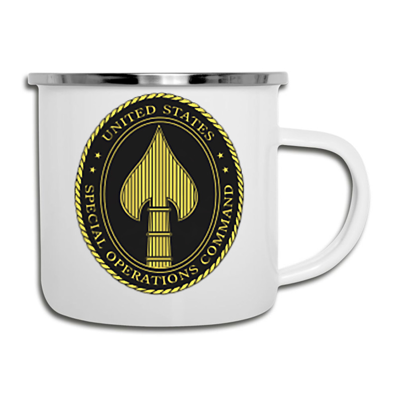 Us Special Operations Command Socom Military Morale T Shirt Camper Cup | Artistshot