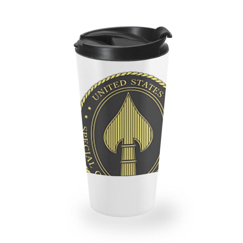 Us Special Operations Command Socom Military Morale T Shirt Travel Mug | Artistshot