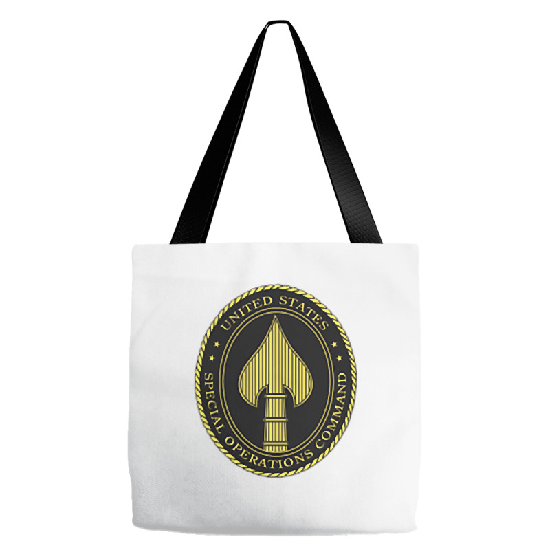 Us Special Operations Command Socom Military Morale T Shirt Tote Bags | Artistshot