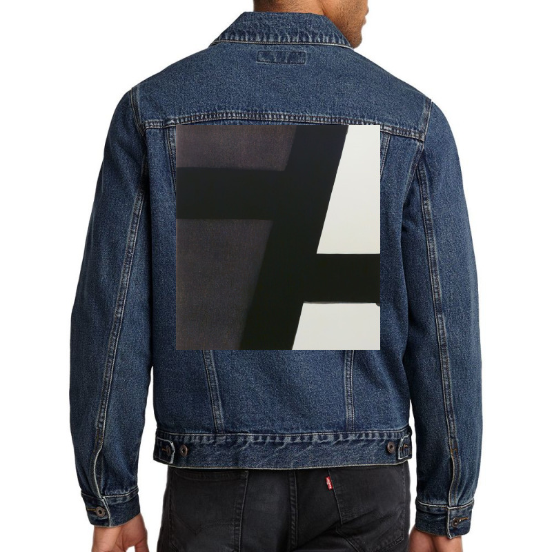 Pierre Soulages Serigraphie Men Denim Jacket | Artistshot