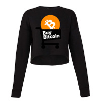 Bitcoin Funny Cropped Sweater | Artistshot