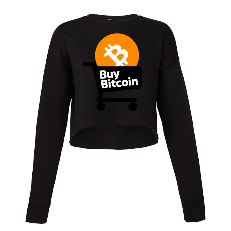 Bitcoin Funny Cropped Sweater by shannen doherty | Artistshot