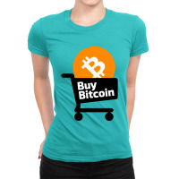 Bitcoin Funny Ladies Fitted T-shirt | Artistshot