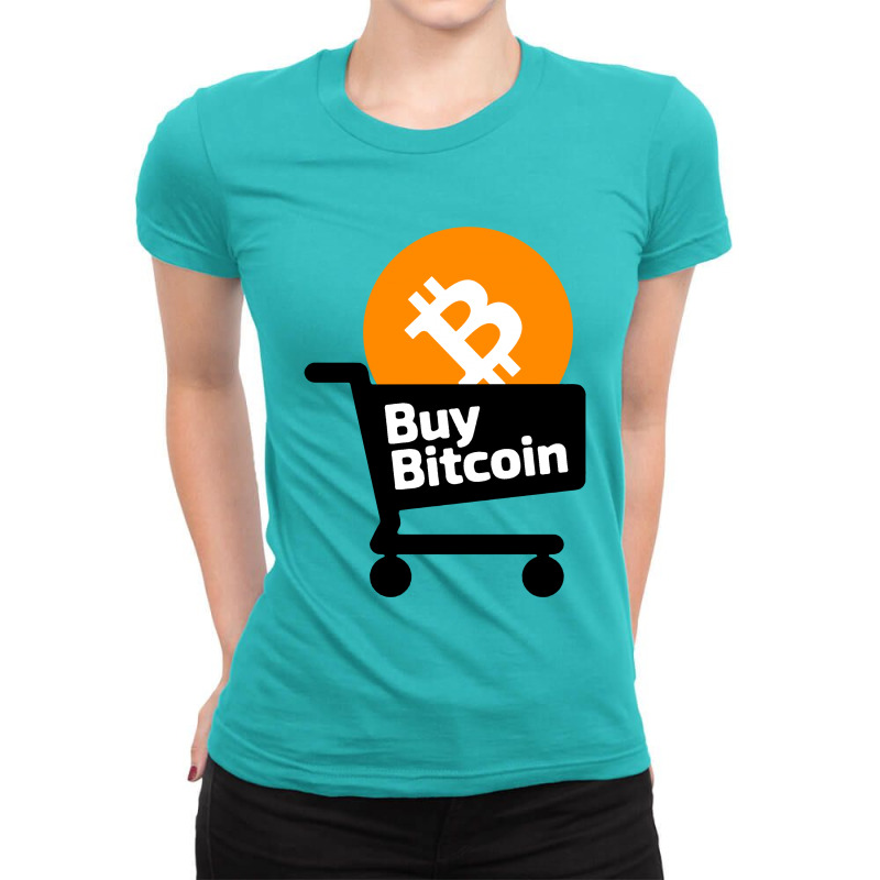 Bitcoin Funny Ladies Fitted T-Shirt by shannen doherty | Artistshot